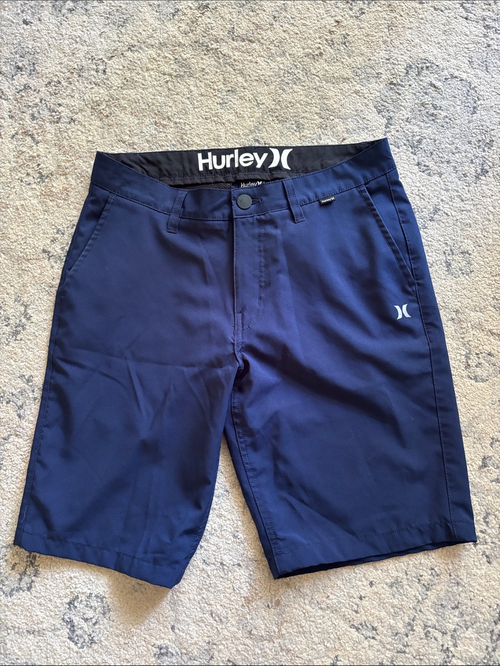 Hurley Navy Blue Hybrid Shorts
